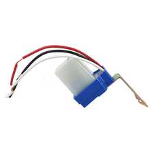 Photoswitch ligar as luzes automaticamente na noite 220 v/110 v/24 v/12 v interruptor de sensor de controle de luz noturna de poupança de energia