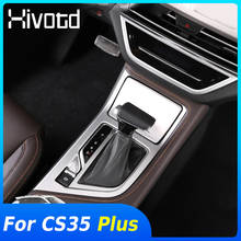 Hivotd-Panel de engranaje de Control Central, embellecedor Interior de coche, accesorios de decoración para Changan CS35 Plus 2018 2019 2020 2024 - compra barato