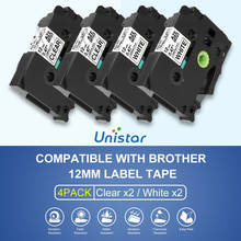 Unistar-Cinta de etiquetas Compatible con Brother TZe-231, cinta de fabricante de etiquetas p-touch para P Touch D210, H110, D600, D400AD, 1230 Uds. 2024 - compra barato