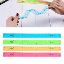 Soft Ruler 30cm Flexible Ruler Multi Color Creative Stationery Rule School Supply 2024 - buy cheap