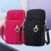 Waterproof  Shoulder Bag New Coin Bag Mini Crossody Cell Phone Cash Messenger Bag Strap Wallet Pouch Bag Purse 2024 - buy cheap