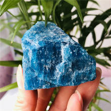 Blue Green Apatite Crystal Stone Natural Rough Mineral Specimen 2024 - buy cheap