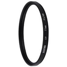 37mm 77mm UV Filter Filtro Lens Protector For SLR DSLR Camera Accessories Ultra Slim with Multi Coated Protection Camera Filter 2024 - buy cheap