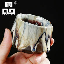 Taça de chá de cerâmica de grande capacidade tangpin, xícara de porcelana chinesa kung fu 125ml 2024 - compre barato