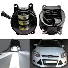 Luces LED antiniebla de parachoques delantero, accesorio para Focus MK2 MK3 2004-2015, Ford Falcon 2005-2008 (Australia), Ford EcoSport 2013-2017, 1 par 2024 - compra barato