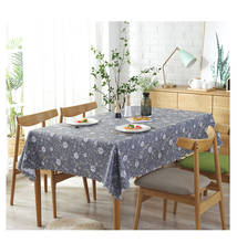 Mantel impermeable de PVC para mesa de comedor, cubierta Rectangular de plástico para sala de estar 2024 - compra barato