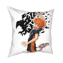 Haikyuu-funda de almohada cuadrada de Anime, Bokuto, voleibol, Manga, Vintage 2024 - compra barato