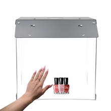 Caja de luz led de 40cm para fotografía, Softbox plegable para estudio de foto, mesa superior, Kit de tienda de tiro 2024 - compra barato