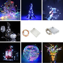 2M 3M 5M 10M Outdoor LED String lights Holiday lighting Fairy Garland For Christmas Tree Wedding Party Decor Powered  Battery 2024 - buy cheap