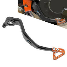 Accesorios de motocicleta CNC, placa de palanca de Pedal de freno de pie trasero para KTM 1290 SUPER ADVENTURE R/S/T 2015 2016 2017 2018 2019 2020 2024 - compra barato