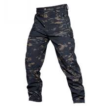 Мужские Зимние флисовые теплые штаны, мягкая оболочка, тактические камуфляжные штаны, военные водонепроницаемые военные брюки-карго, камуфляжные армейские брюки Modis 2024 - купить недорого