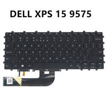 US laptop keyboard for DELL XPS 15 9575 UI English black with light backlight CN-02TDW6 02TDW6 2TDW6 PK132471A01 good price 2024 - compre barato