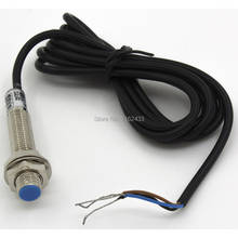 Interruptor indutivo de sensor de proximidade, m8, 1mm, sensor de proximidade indutivo, npn nc com três fios, cilindro ax 2024 - compre barato