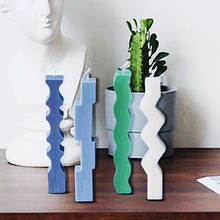 Molde de vela en forma de tira, molde de silicona para decoración del hogar, Europeo, simple, fabricación de velas 2024 - compra barato