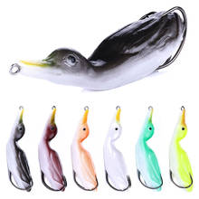 10cm 20g Duck Floating Soft Lure Shad Wobblers Silicone Fishing Lures Worm Artificial Bait Pike Fishing Tackle Crankbait 2024 - buy cheap