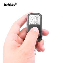 Kebidu-controle remoto, código de clonagem, controle remoto rf, duplicador de alarme, 433mhz, 4 teclas, abcd, para abertura de porta de garagem 2024 - compre barato