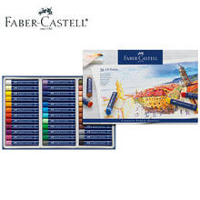 Faber-Castell 12/24/36 color oil pastel set professional art painting hand-painted oil brush washable color pen wax pen set 2024 - buy cheap