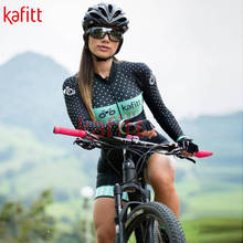 Ms. kaflt novo conjunto de roupa de ciclismo casual, macacão de manga comprida, roupa esportiva de corrida de peça única 2024 - compre barato