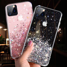 Case for iPhone 12 11 Pro Max Cases Luxury Epoxy Star Cover for iPhone XR XS Max X 7 8 6 6S Plus Covers Glitter Silicone Bumper 2024 - buy cheap
