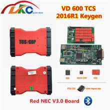 NEW VCI VD600 OBDIICAT-CDP  with Bluetooth V3.0 PCB TCS SW 2016.1Keygen  OBD2 Diagnostic Tool For CARS/TRUCKS Scanner 2024 - buy cheap