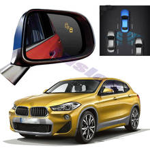 Sensor de segurança automotivo, sistema de aviso com radar bsm bsd bsa, alerta de condução para bmw x2 f39 2018 2019 2024 - compre barato