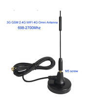 Antena externa 698-2700Mhz de largo alcance 2,4G WIFI 3G GSM 35dBi 4G LTE en SMA conector macho base magnética cable RG174 1. 5M fe 2024 - compra barato