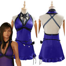 Disfraz de personaje de Final Fantasy VII para mujer y niña, disfraz de Tifa, Remake, Lockhart, para Halloween y Carnaval 2024 - compra barato