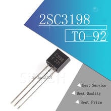 100 Uds 2SC3198 a 92 C3198 TO92 2SC3198-GR nuevo transistor triodo 2024 - compra barato