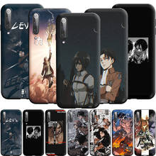 Capa de silicone de attack on titan levi, capa para xiaomi poco x3 m3 f3 mi 11i 11 10t 10 f2 note pro nfc gt ultra 9t a3 2024 - compre barato