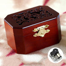 Vintage Carved Music Box Castle in The Sky Wind-Up Gift Lovers Friends 2024 - buy cheap