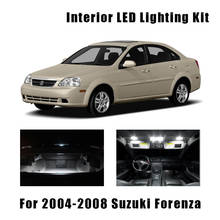 Kit de 10 bombillas LED para Interior de coche, lámpara para matrícula de maletero, superblanca, para Suzuki Forenza, 2004, 2005, 2006, 2007, 2008 2024 - compra barato