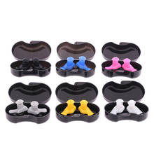 1 Pair Reusable Swimming Earplugs Waterproof Soft Silicone Ear Plugs Ear Protection Music Earplugs Noise Reduction For Sleep 2024 - buy cheap