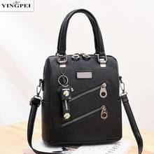 YINGPEI Women Handbag Shoulder Bag Girls Fashion Famous Design Leather Big Casual Tote High Quality Hasp Casual Black New 2020 2024 - buy cheap