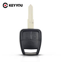KEYYOU 3 кнопочный Автомобильный ключ с пультом дистанционного управления чехол для брелка чехол для Chevrolet Cruze Aveo с YM-28/HU100/HU46/HU43 2024 - купить недорого