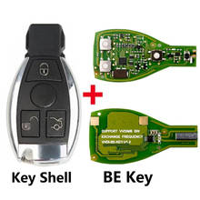 Оригинальный XHORSE VVDI BE Key Pro улучшенная версия идеально с умным корпусом ключа 3 кнопки для Mercedes Benz 2024 - купить недорого