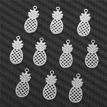 10pcs/Lot Real Stainless Steel Pineapple Fruit Charms Connectors for DIY Making Necklace Bracelet Fashion Jewelry Accessories 2024 - buy cheap