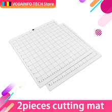 3pcs Replacement Cutting Mat Transparent Adhesive Mat with Measuring Grid for Silhouette Cameo Plotter Machine 2024 - buy cheap