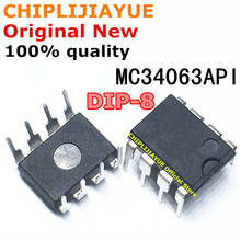 10 peças de chip ic novo e original mc34063api mc34063a dip-8 mc34063 dip 34063 dip8 2024 - compre barato