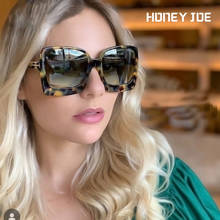 Fashion Oversized Women Sunglasses Brand Designer Plastic Female Big Frame Gradient Sun Glasses UV400 gafas de sol mujer 2024 - buy cheap