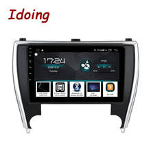 Idoing 10.2"2.5D Android Car Radio Multimedia GPS Player For Toyota-Camry US Version 2015-2017 Navigation GPS Head Unit No 2 din 2024 - buy cheap