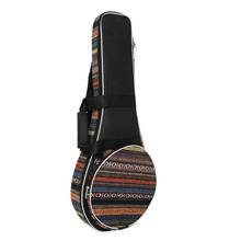 Сумка для мандолины, утолщенная хлопковая Портативная сумка двойного назначения для мандолины, аксессуары для музыкальных инструментов 2024 - купить недорого