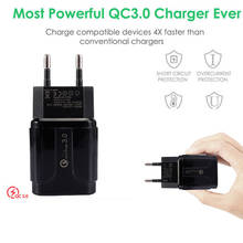 USB Charger Adapter Universal USB 3.0 Fast Charger Travel Power Adapter Portable Wall Mobile Charger EU US Plug In Stock 2024 - buy cheap