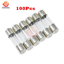 100Pcs/lot Glass Tube Fuse Kit 250V 10A 5mm*20mm Circuit Fast Blow Fuses 20X5mm DIY Electronic Components 2024 - buy cheap