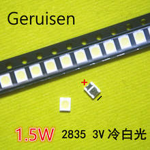 Universal LED Backlight 1.5W 3V 1210 3528 2835 131LM CUW JHSP Cool White LCD Backlight TV Application 2000pcs 2024 - buy cheap