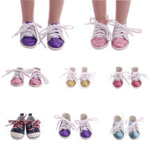Doll Clothes Chip Pentagram & Canvas Shoes For 18 Inch &Bald Head Doll &New Born Baby Generation Birthday Girl's Toy Gifts 2024 - buy cheap