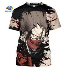 SONSPEE 3D Printed Dorohedoro Men's T-shirt Horror Anime Manga Tshirt Summer Short Sleeve Harajuku Shirt Skull Mask Casual Tees 2024 - buy cheap