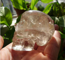 --- 412 + + + atural polido claro fumo quartzo cristal crânio cura 2024 - compre barato