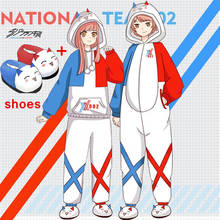 Disfraz de DARLING in the FRANXX 02 Zero Two, ropa de dormir para el hogar, mono de código 002, Onesies, pijamas de Halloween 2024 - compra barato