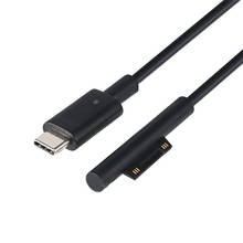 PD к USB C Тип C Питание Зарядное устройство адаптер зарядный кабель шнур для M-icrosoft Surface Pro 3 4 5 6 150 см 2024 - купить недорого