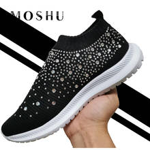 Fashion Sneakers Women Crystal Vulcanized Shoes Bling basket femme Flat Casual Shoes Ladies Sneakers Zapatos De Mujer 2024 - buy cheap